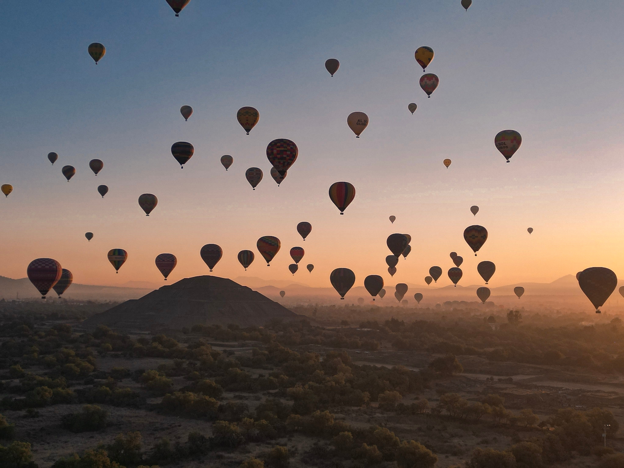 Teotihuacan und Palenque